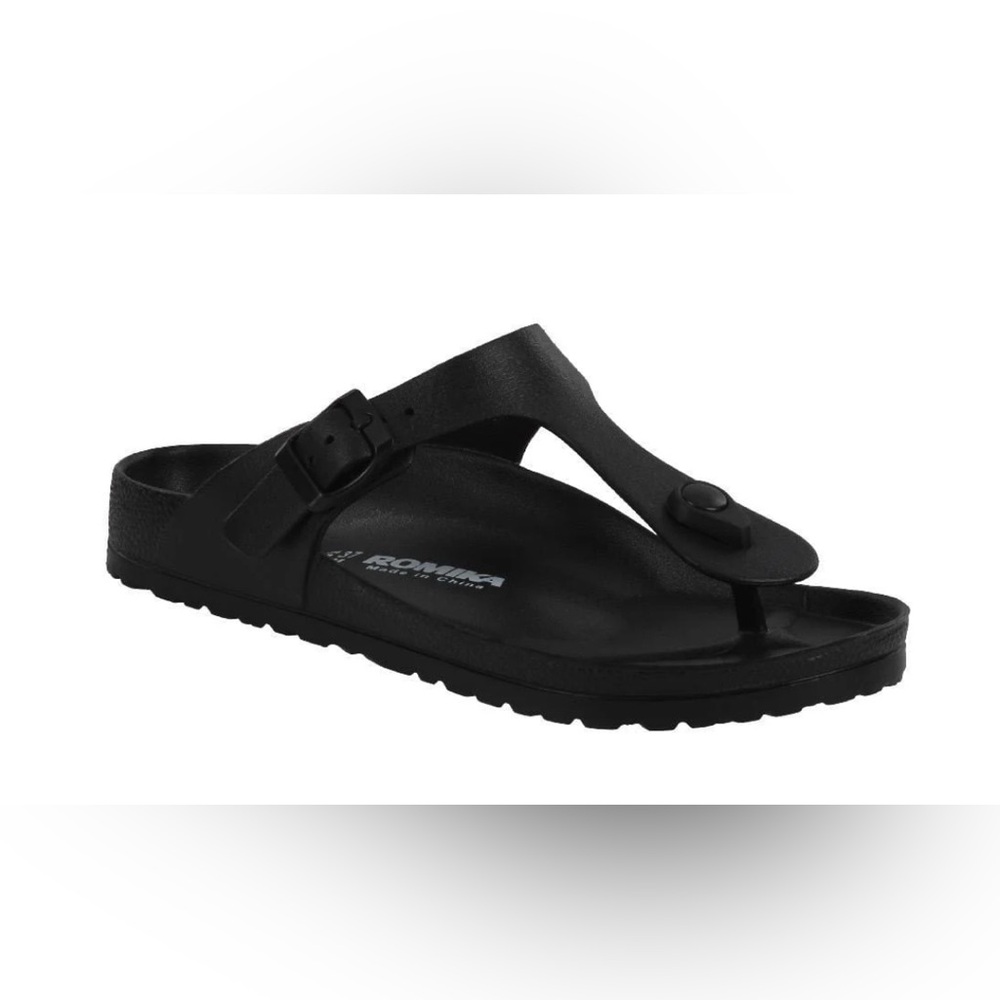Romika Women's Roemer 07 EVA Sandals Black - Picture 2 of 3